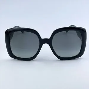 Gucci GG0713S 006 Sunglasses Black Green Gray Gradient Oversized Woman New GUCCI GG0713S 006 Black/Green/Grey Gradient 55-21-140  main image 3